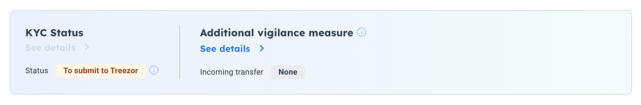 Global KYC Status section