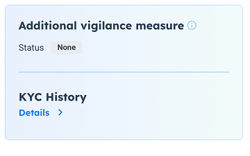 Global KYC Status section